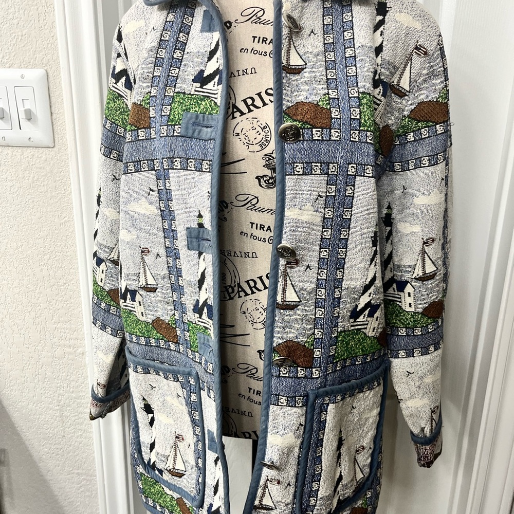 Vintage 80s Blair Lighthouse Jacket - Picture 8 of 12